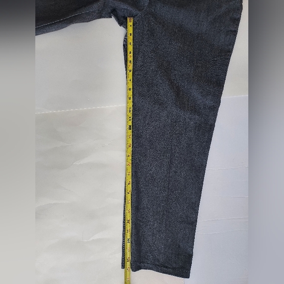 NWOT Gloria Vanderbilt Amanda Gray Stretch Straight Leg Jeans Size Ladies 16 - Picture 10 of 11